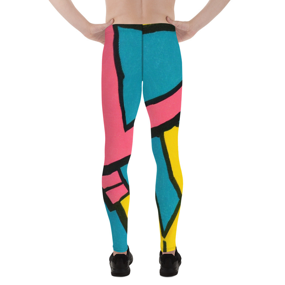 Electric Pop - Men's Leggings