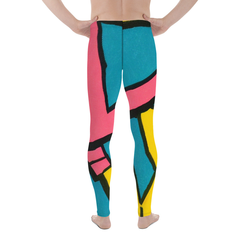 Electric Pop - Men's Leggings