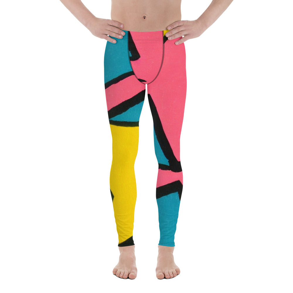 Electric Pop - Men's Leggings