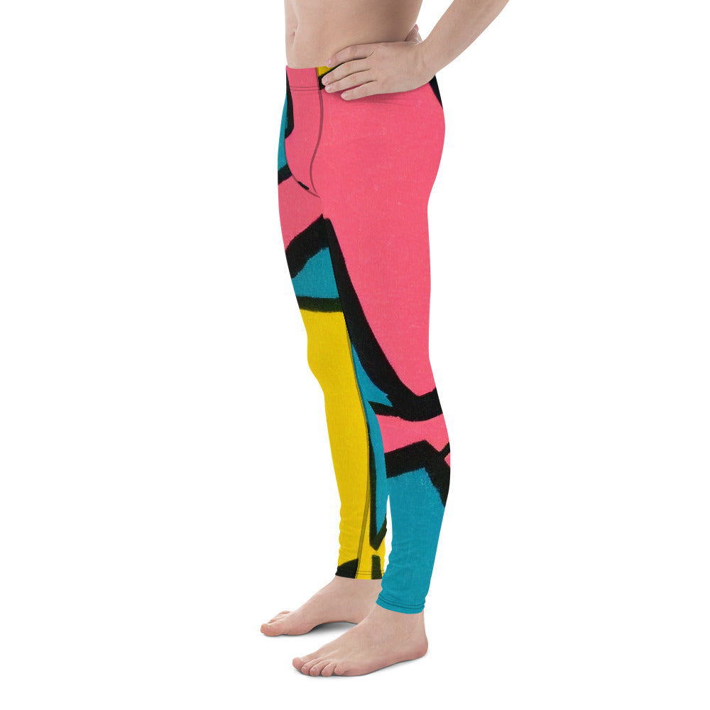 Electric Pop - Men's Leggings