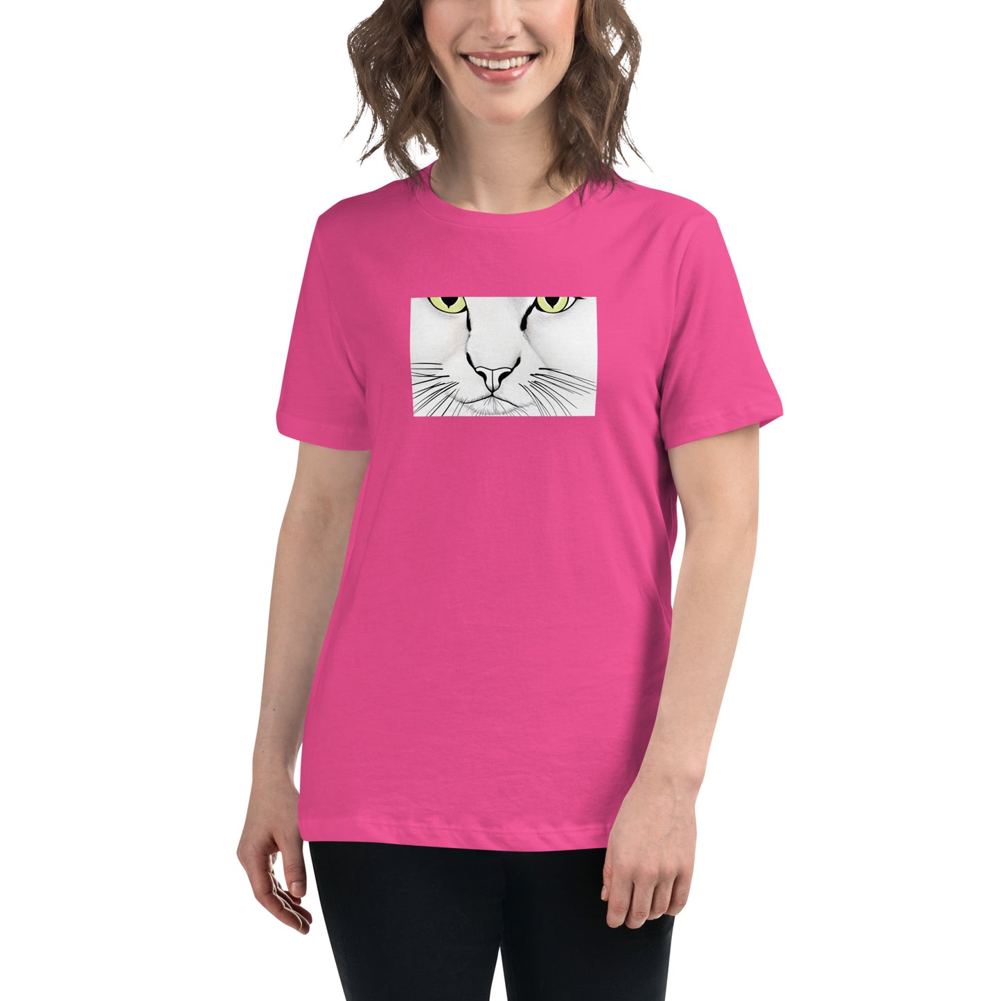 Cat Heart - Women's Relaxed T-Shirt